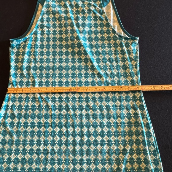 Magnolia Grace Blue and White Sleeveless Dress Sz Medium - Picture 12 of 15